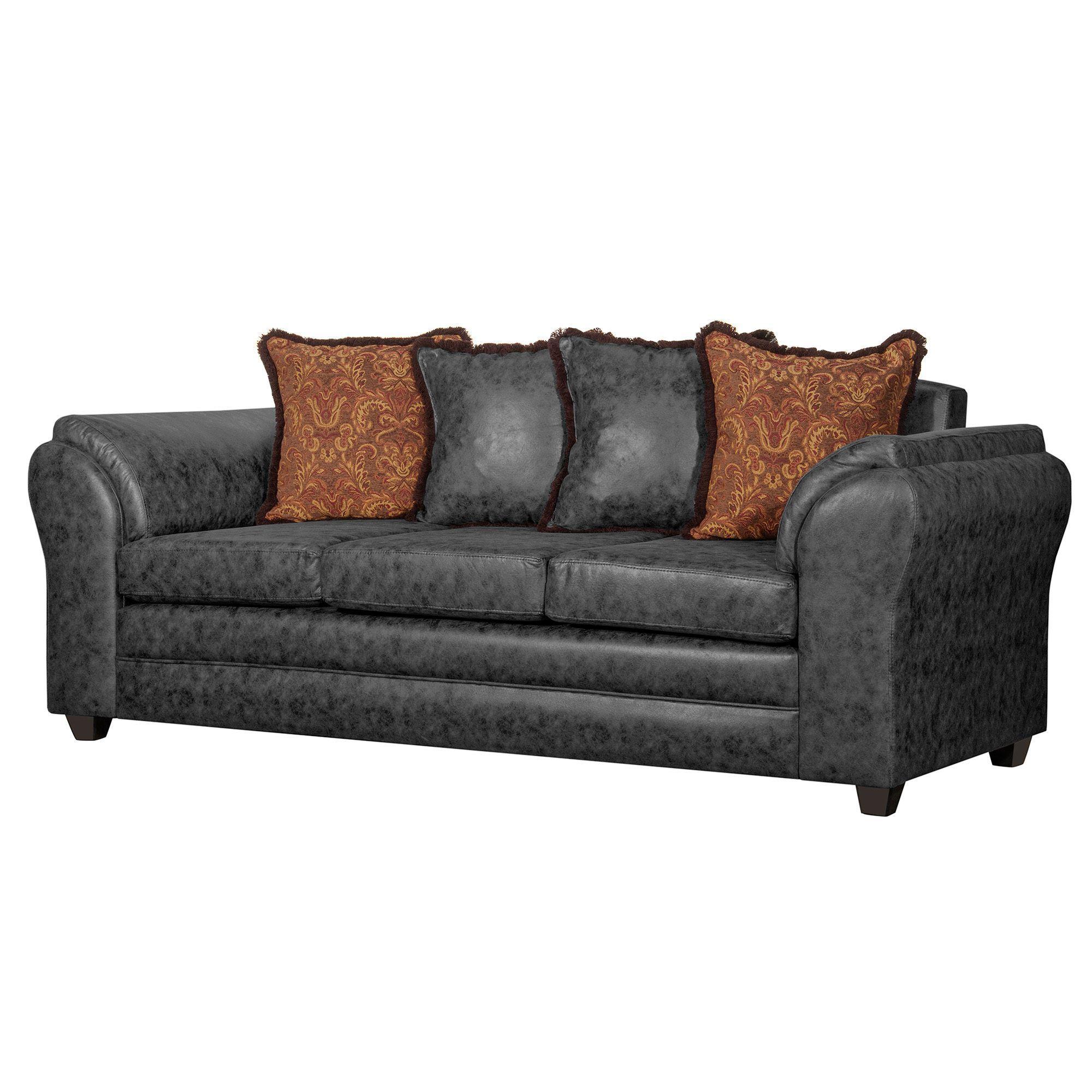 Juego de Living 3 2 1 1 Aconcagua Negro-2