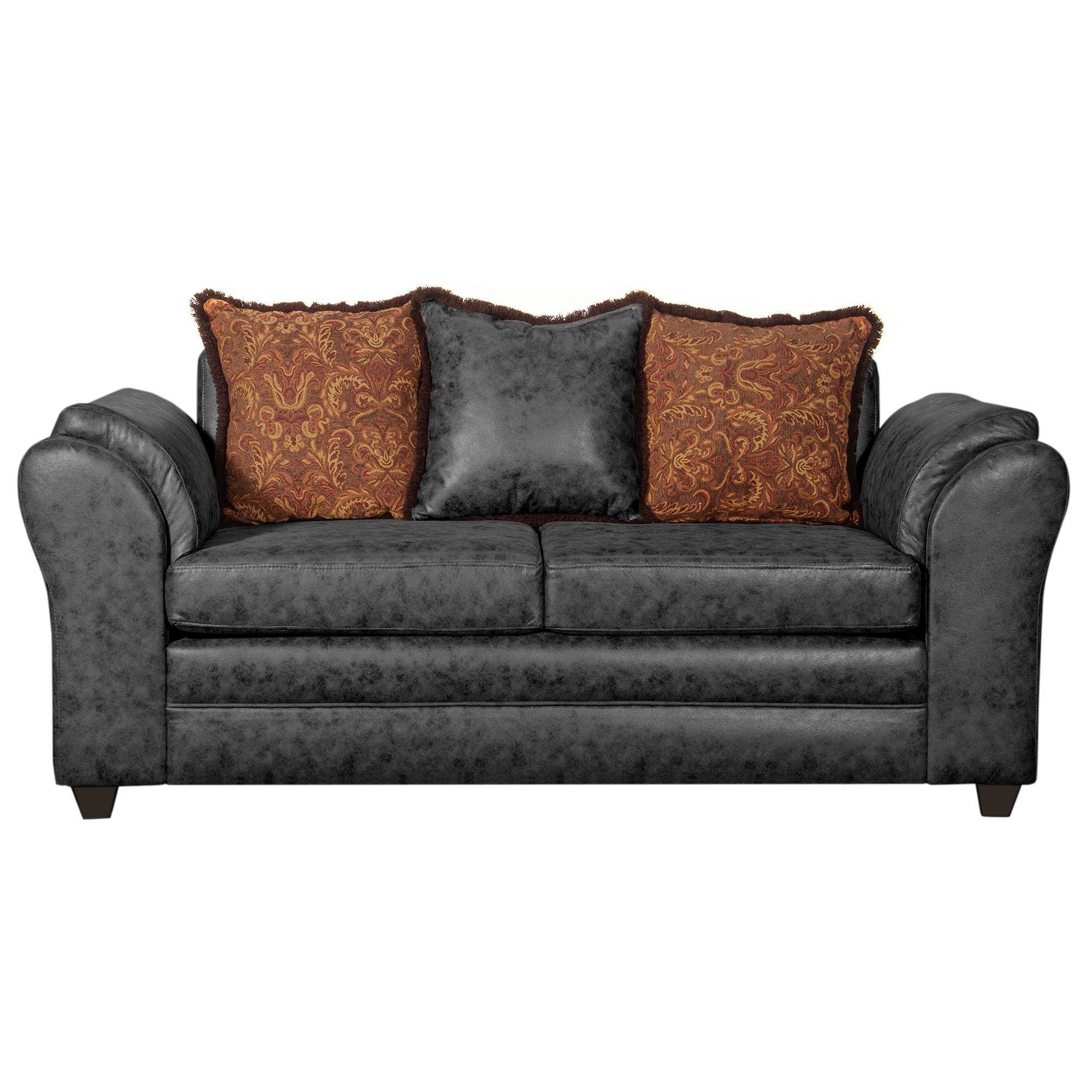 Juego de Living 3 2 1 1 Aconcagua Negro-4