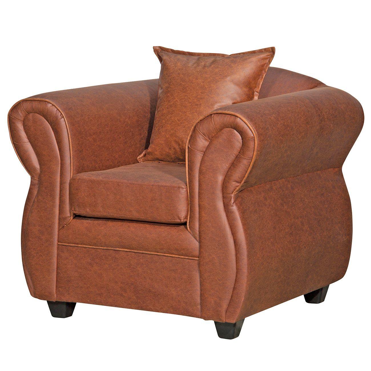 Juego de Living 2 1 1 Emili PU Café-4
