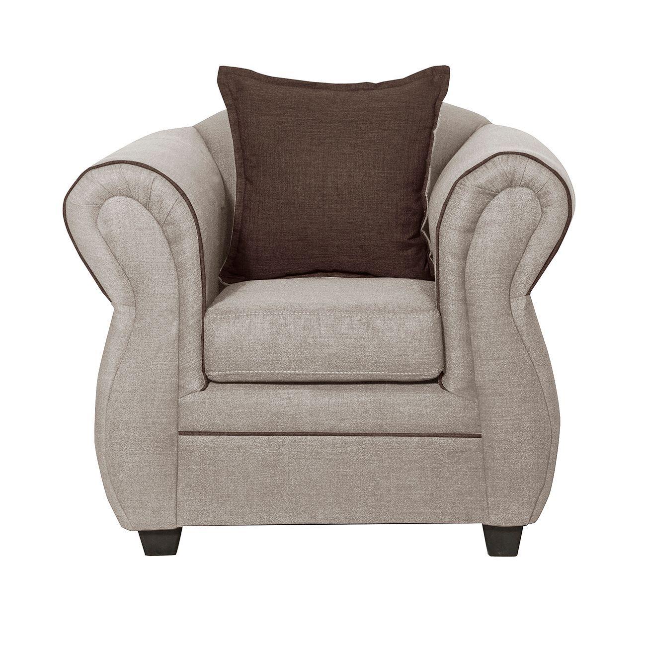 Juego de Living 2 1 1 Emili Beige-2