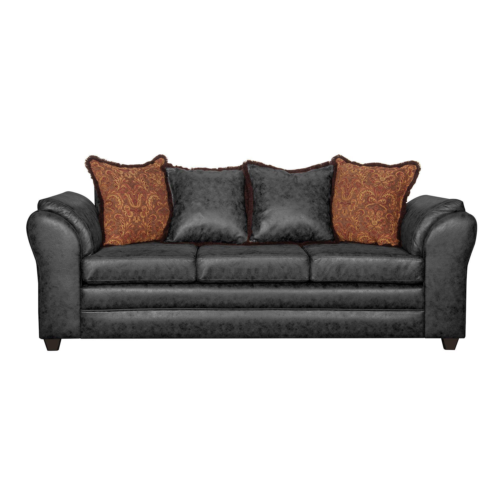 Juego de Living 3 2 1 Aconcagua Negro-2