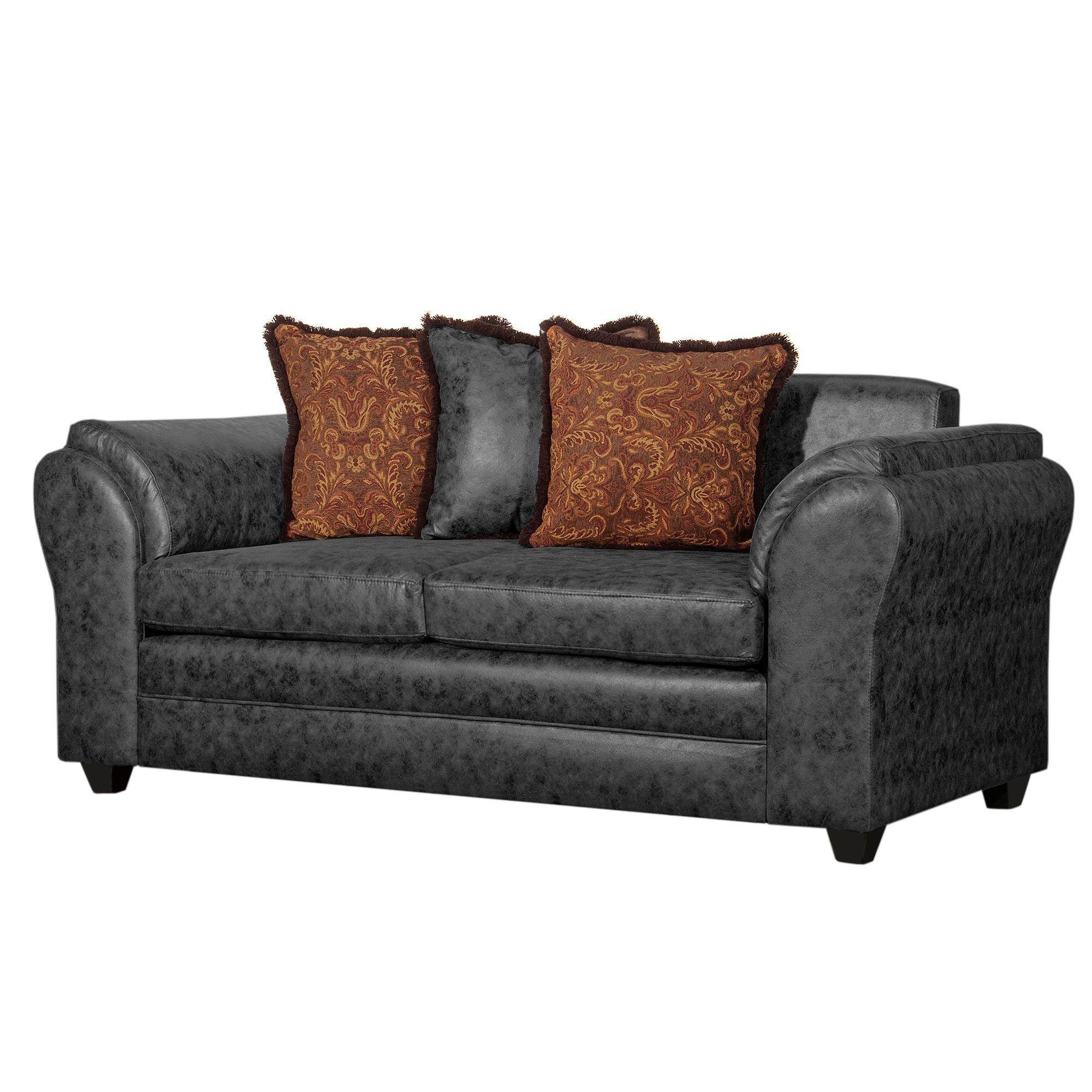 Juego de Living 3 2 Aconcagua Negro-6