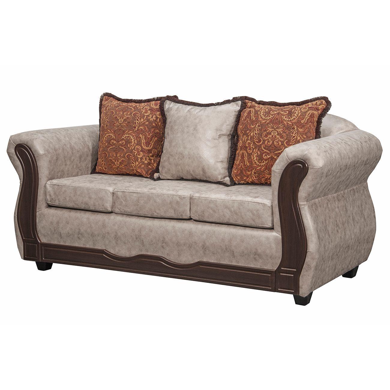 Juego de Living 3 1 1 Sofia PU Crema-2