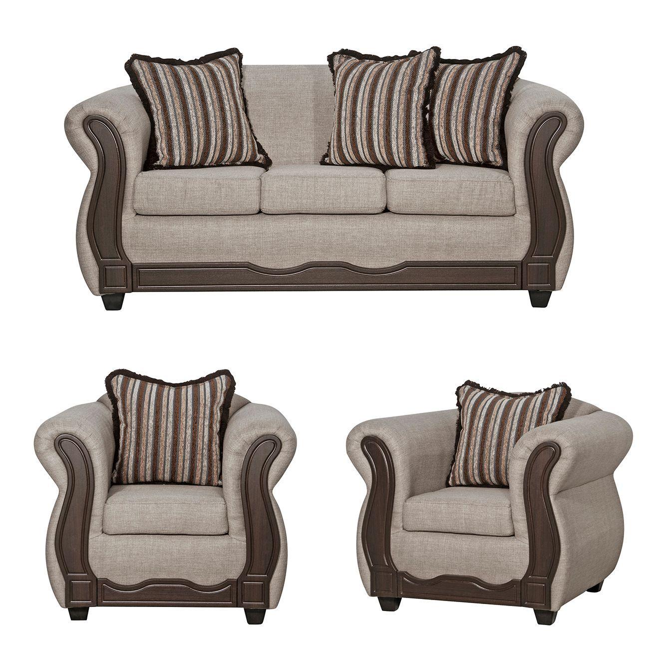 Juego de Living 3 1 1 Sofia Beige-1