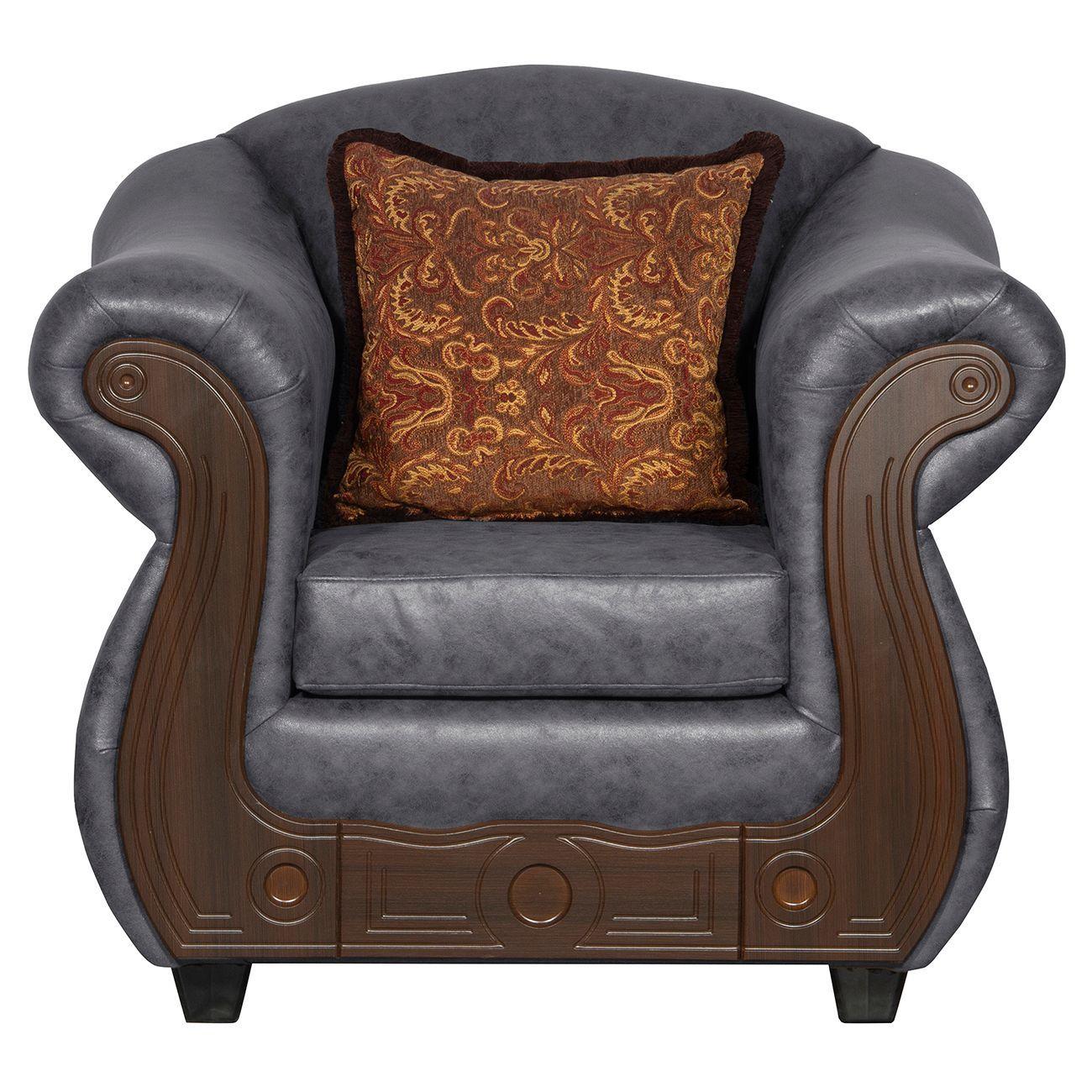 Juego de Living 2 1 1 Estambul Gris-3