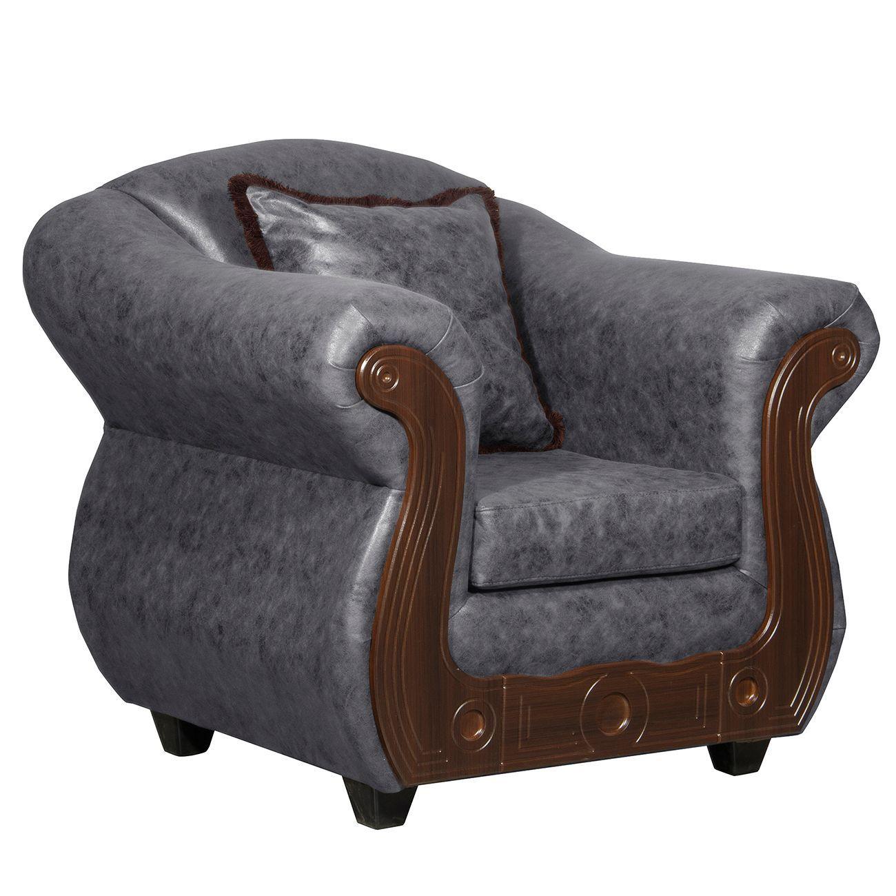 Juego de Living 2 1 1 Estambul Gris-4