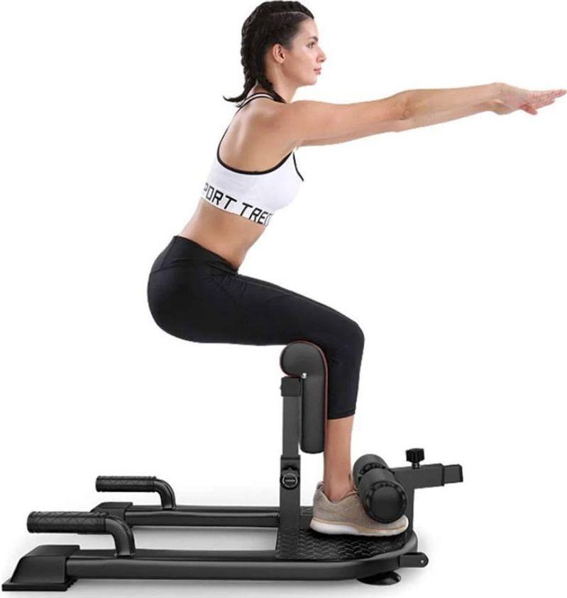 M quina sentadillas sissy squat abs flexiones 3 en 1-3