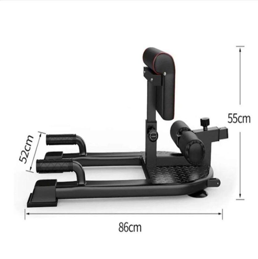 M quina sentadillas sissy squat abs flexiones 3 en 1-4