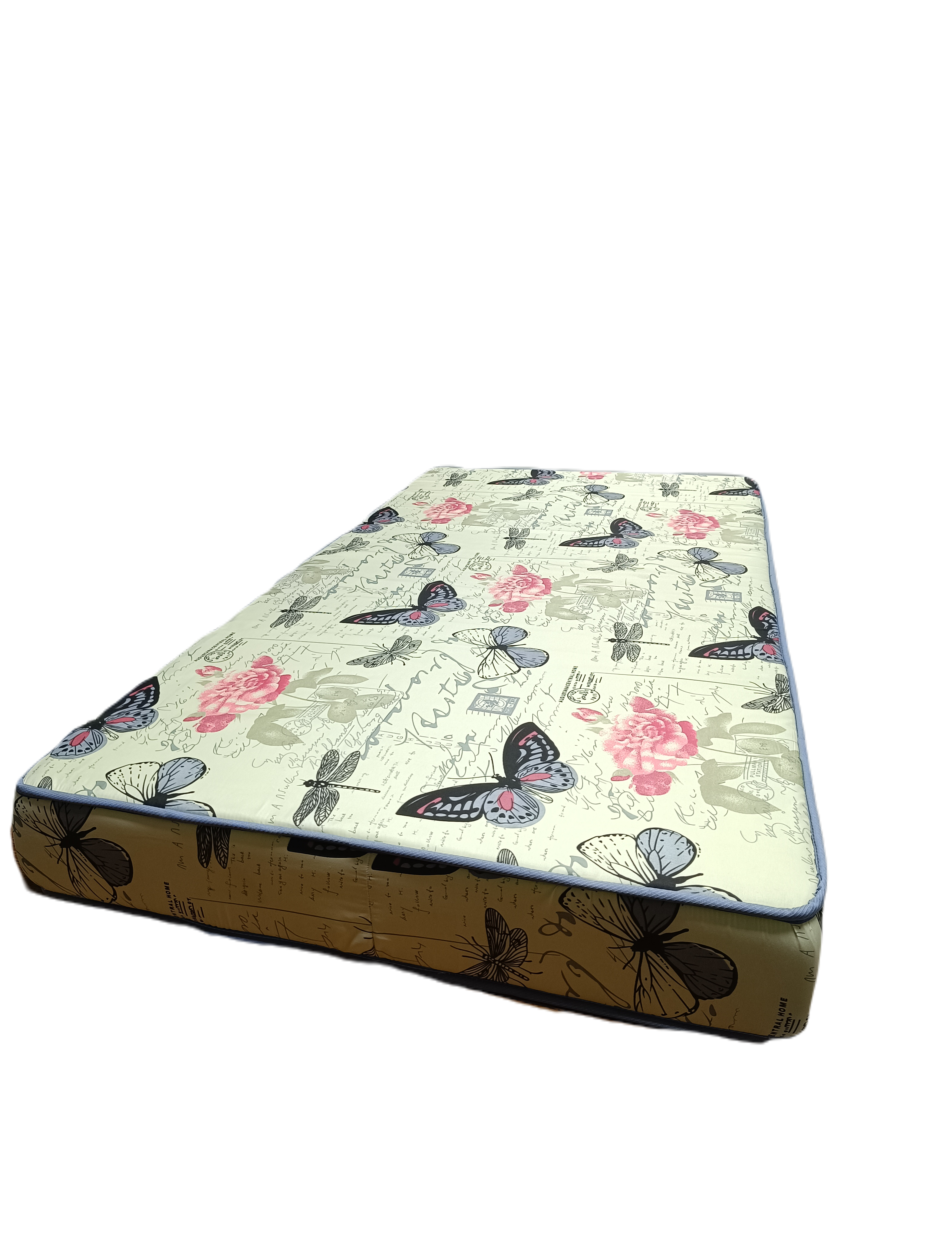 Colchón Liso 1.5 Plaza, 15cms Altura, Densidad 21 Incal-1