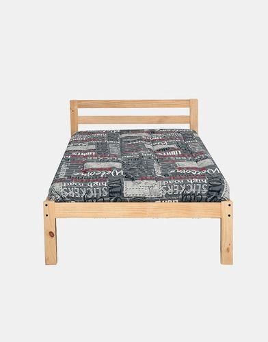 Cama Nido 1 Plaza En Madera Natural Incal-4
