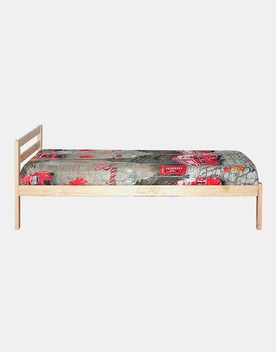 Cama Nido 1,5 Plaza En Madera Natural Incal-4