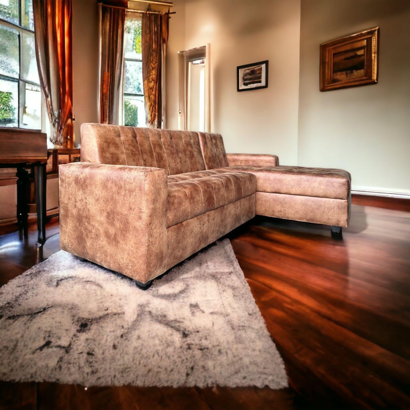 Sofá L seccional en L sillón L -2