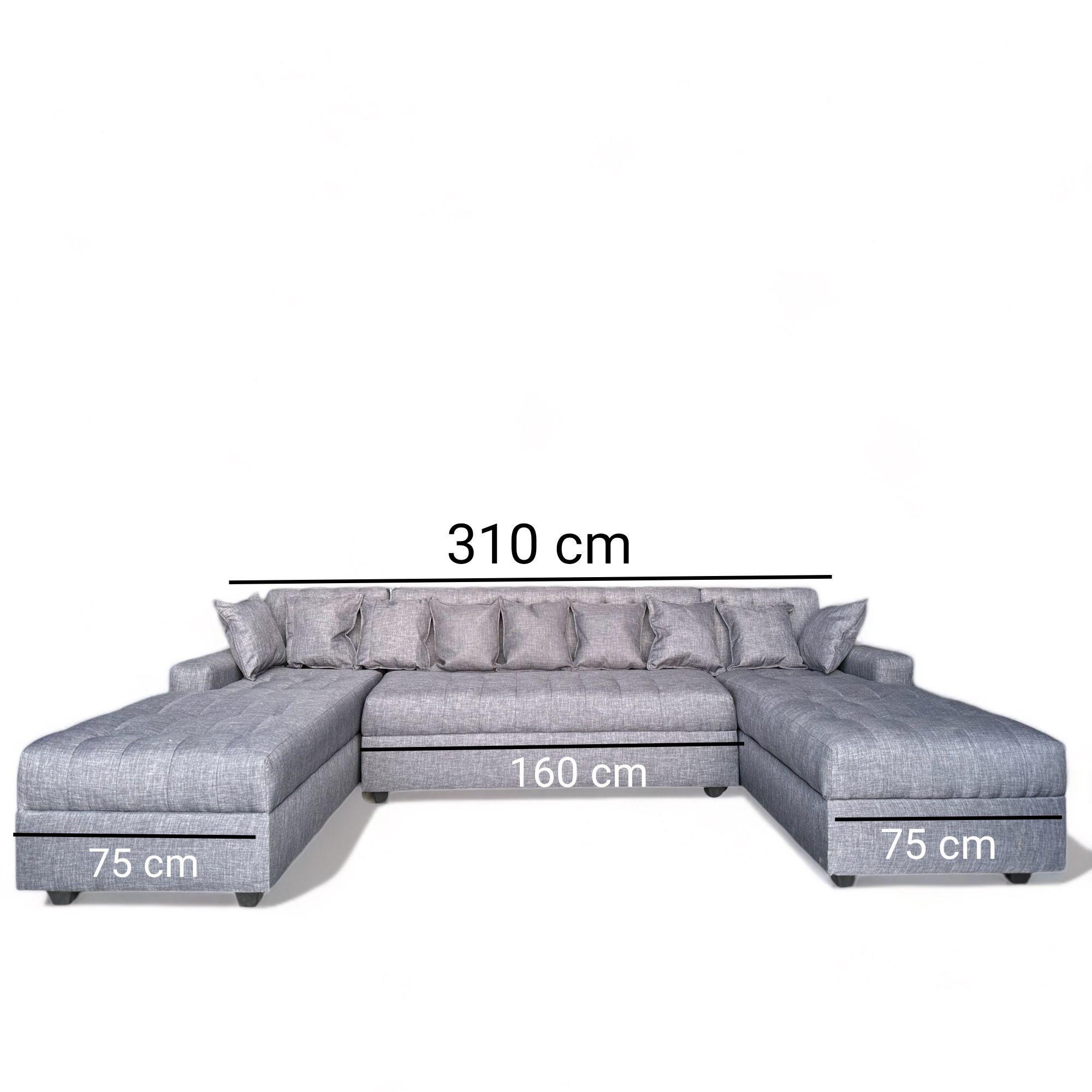 Sofá U seccional en U sillón Grnade-3
