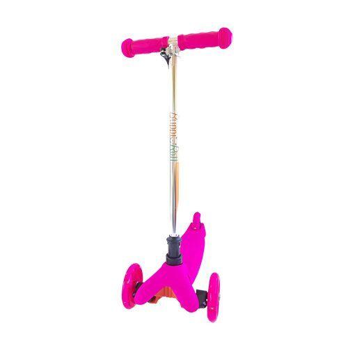 Scooter Mini Led Buppi Toys Roll Pink Rosado-1