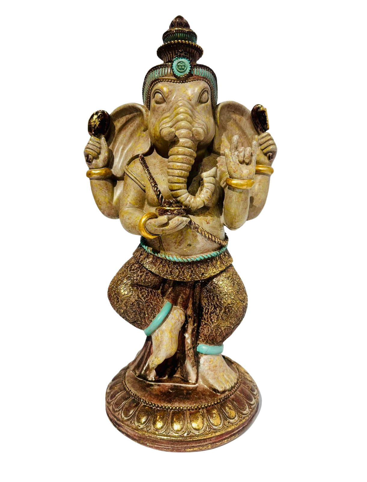 Estatua Ganesha, Buda Cabeza De Elefante 42cm-1