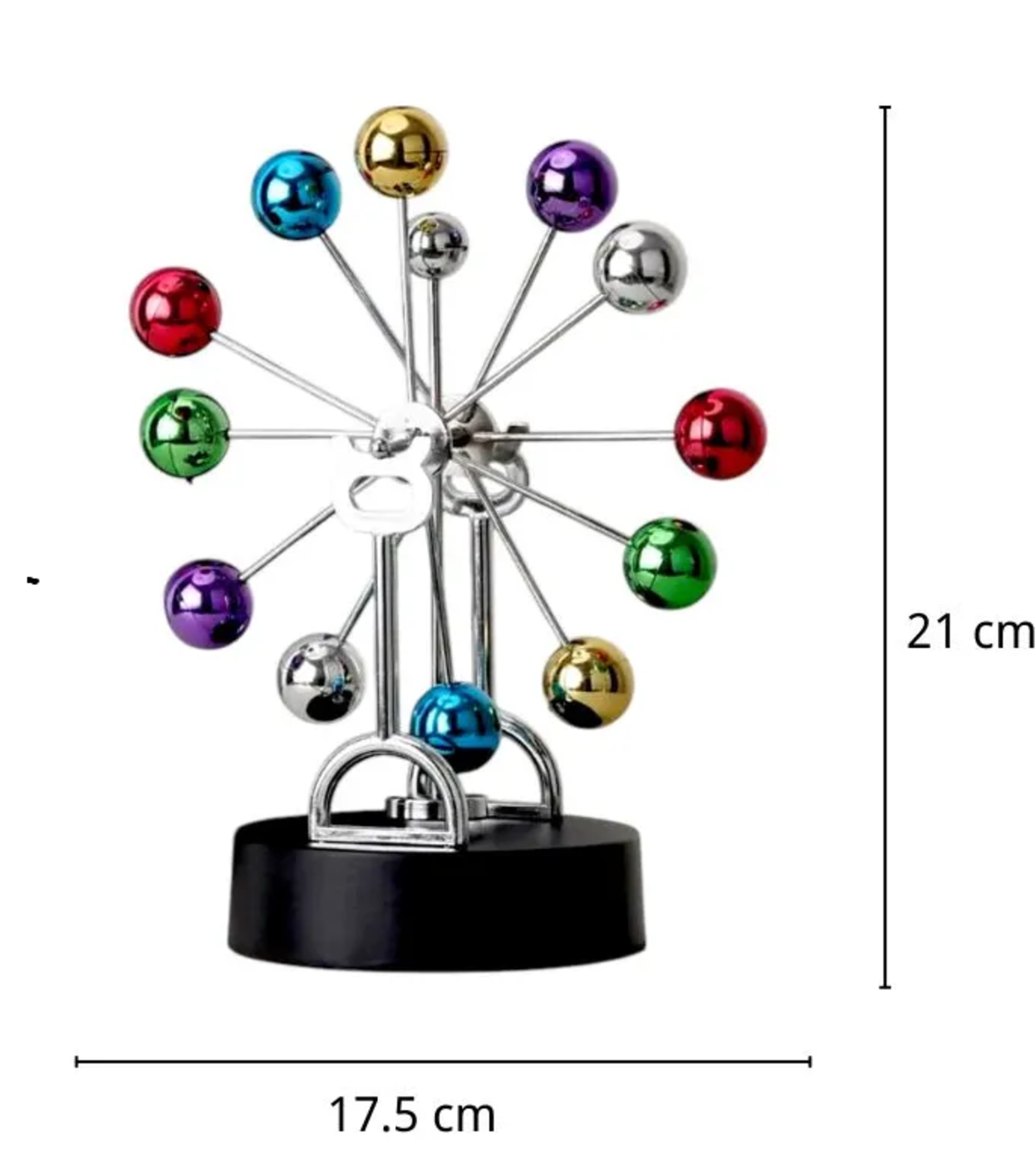La Escultura Cinética Movimiento Perpetuo Plata de Decostilo-5