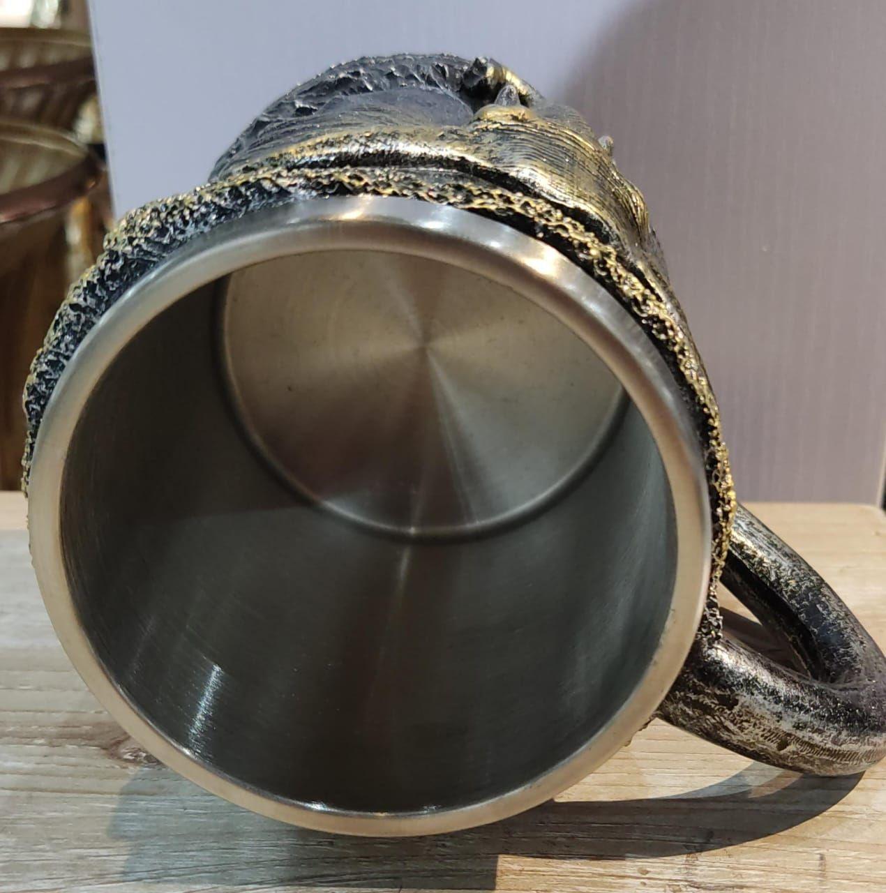 Tazon - Taza Termica De Acero con Diseño de Elefante en 3D-3