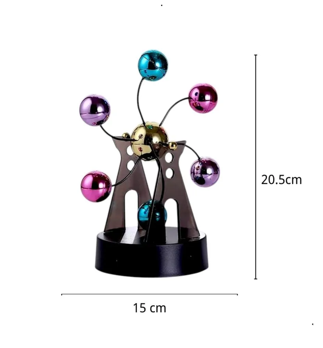 Pendulo De Newton Decorativo Modelo Adorno Decostilo-4