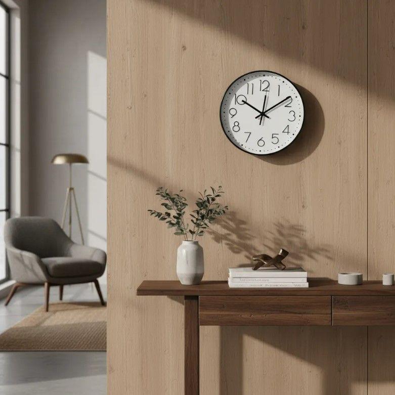 Reloj Decorativo De Pared Económico 30cm-3