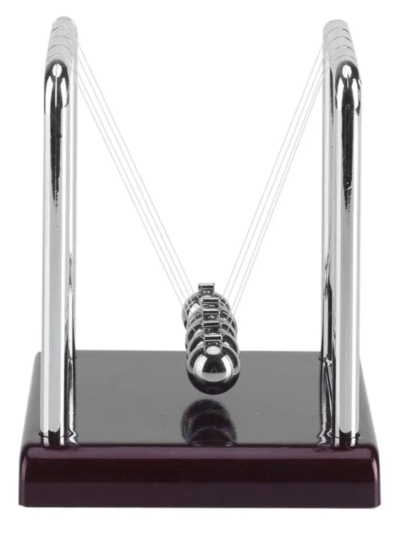 Pendulo De Newton Cinetico Giratorio Bolas-7