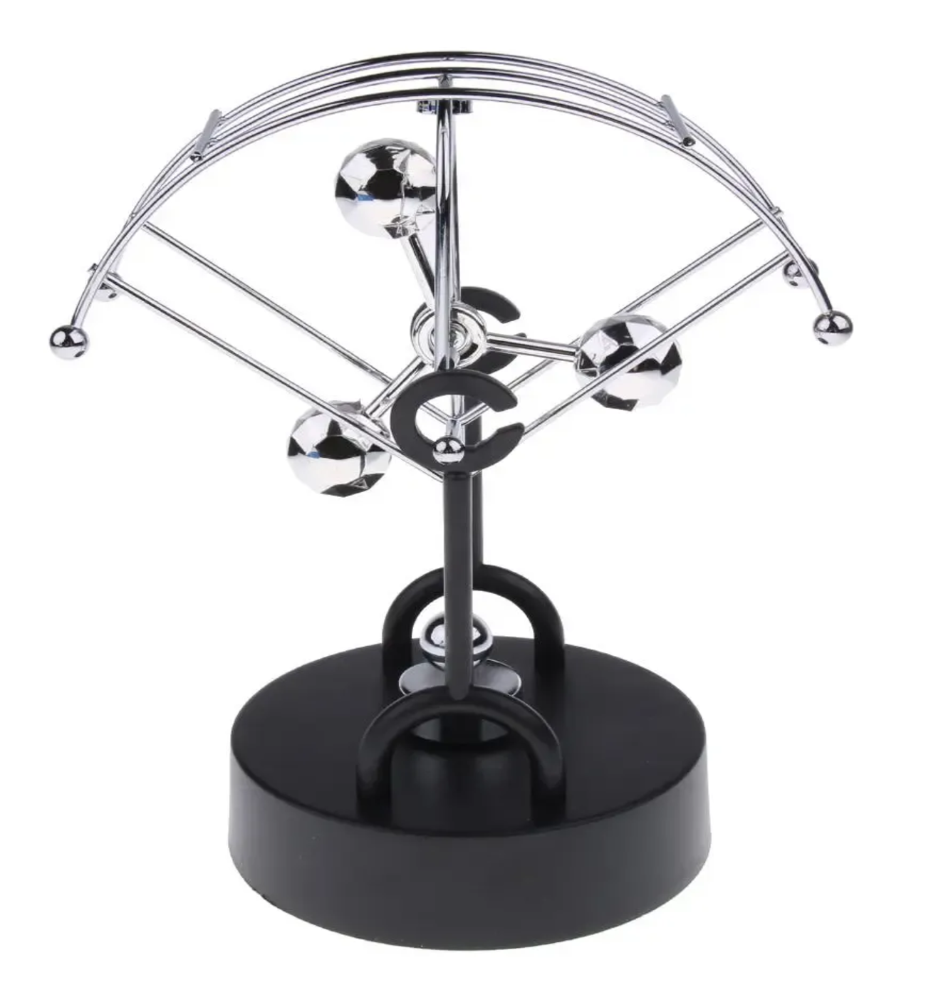 Decoracion De Mesa De Pendulo De Newton De Escritorio-2