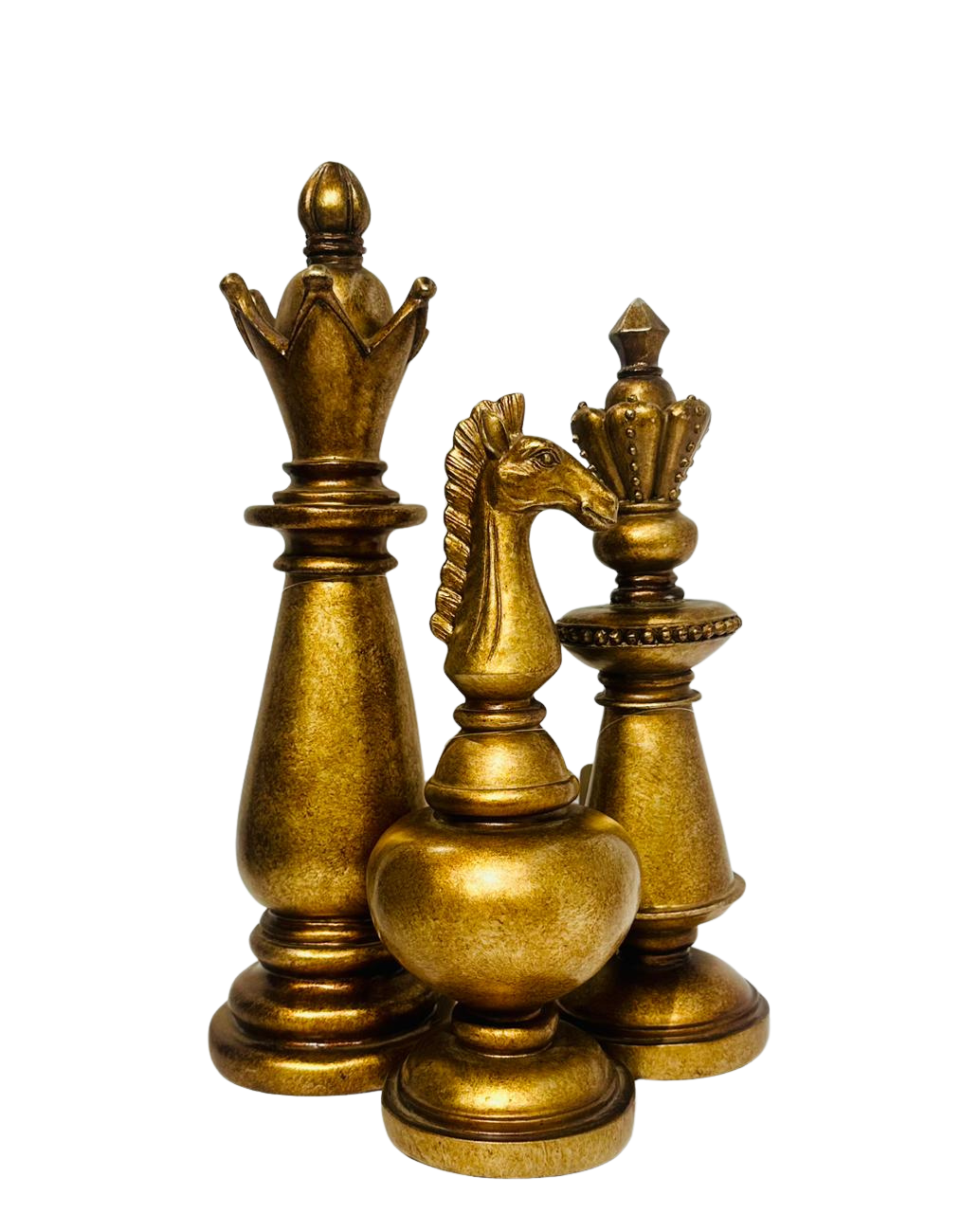 Adorno Juego De Ajedrez Original 3 Pcs-1