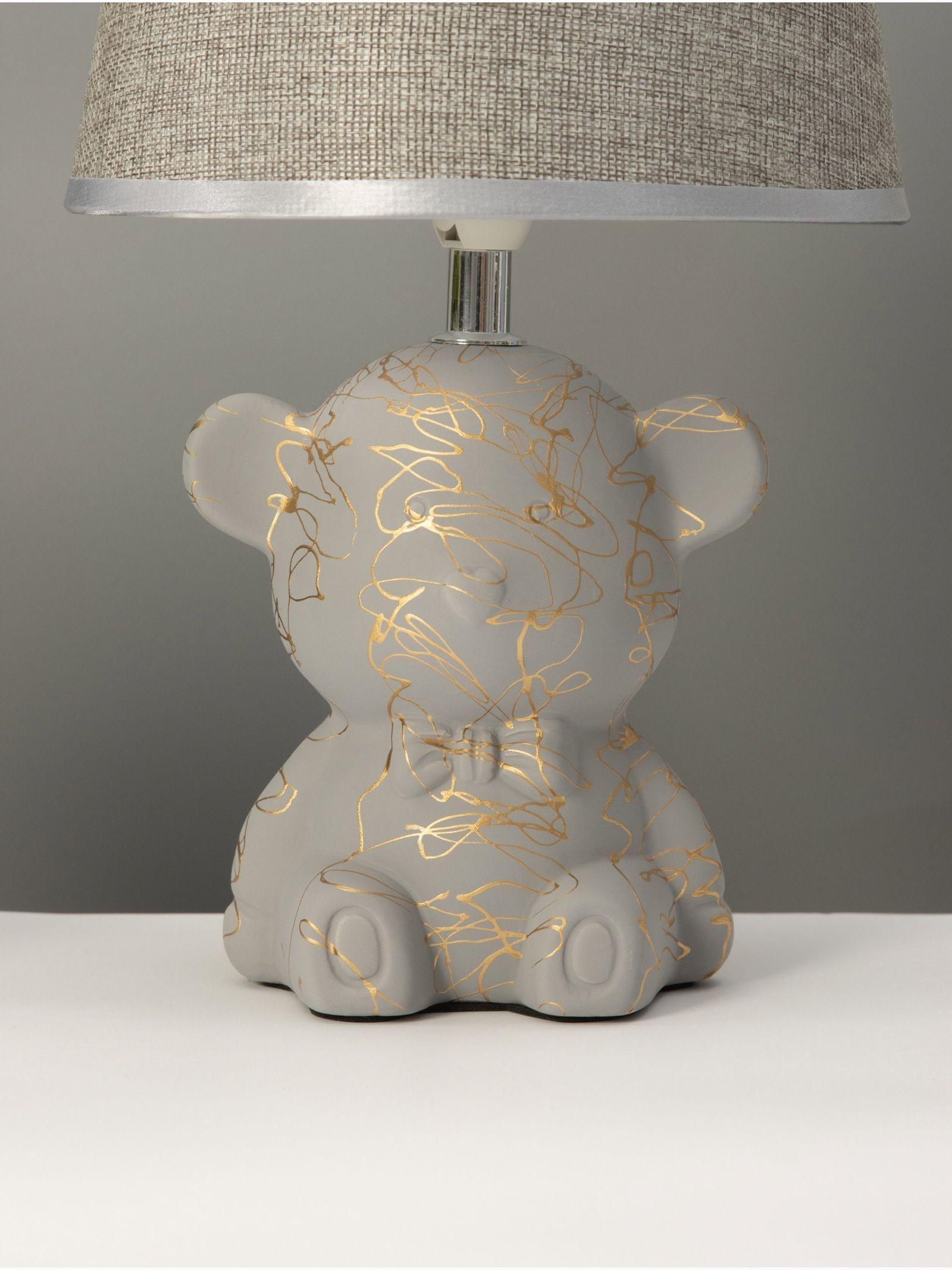 Lámpara De Velador Diseño Osito-2