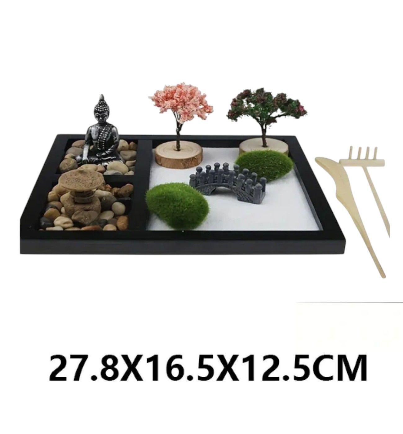 Buda Decorativo Multifuncional con Porta Incienso y Porta Vela-2