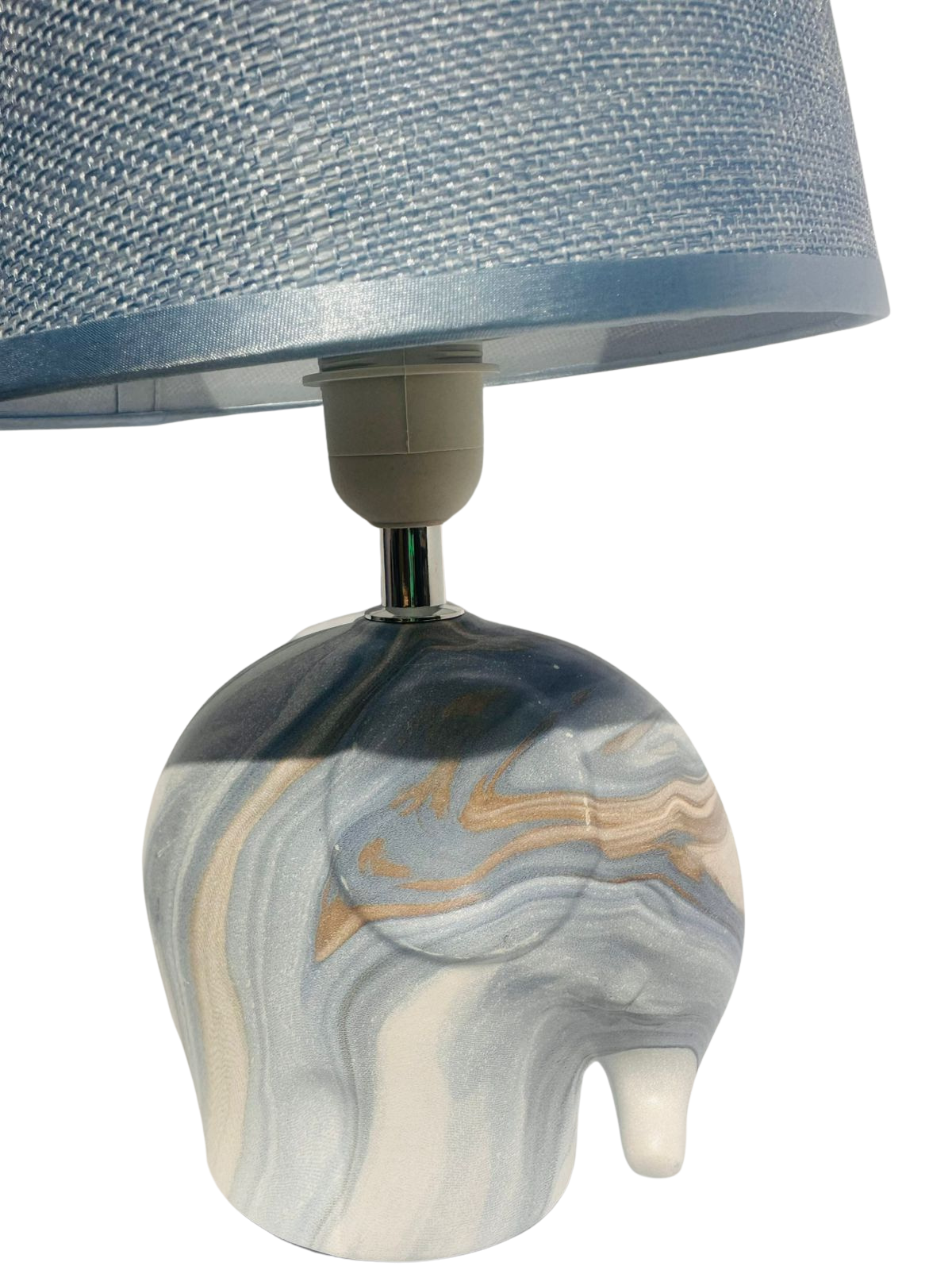 Lámpara De Velador Diseño Elefante 31cm-3