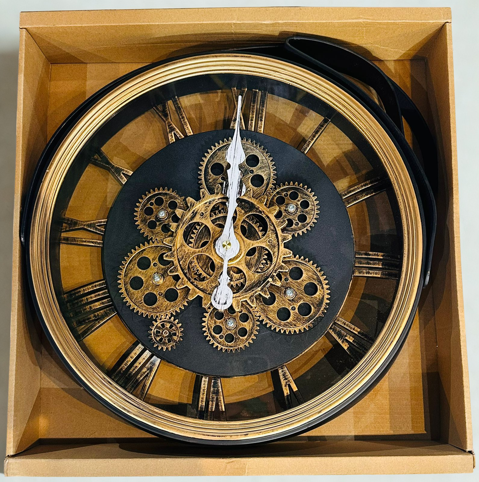 Reloj De Pared Vintage 35cm-0