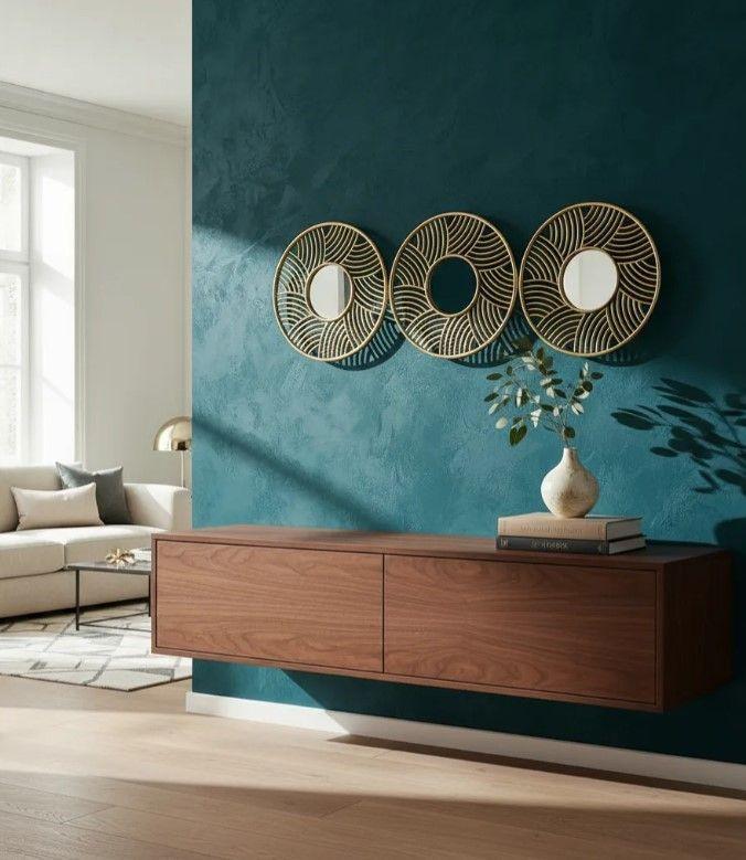 Set 3 Espejos Decorativos 25cm-2