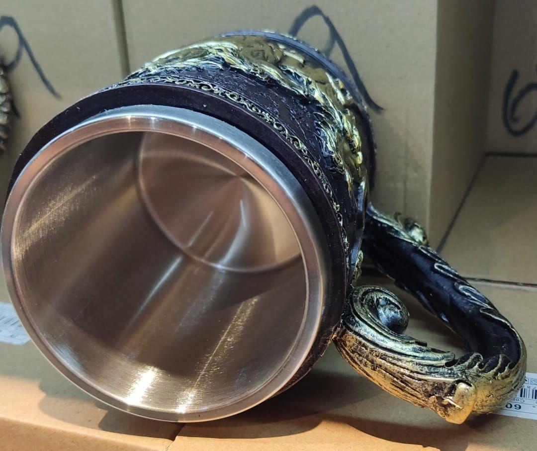 Tazon - Taza Termica De Acero con Caballos en Relieve-4