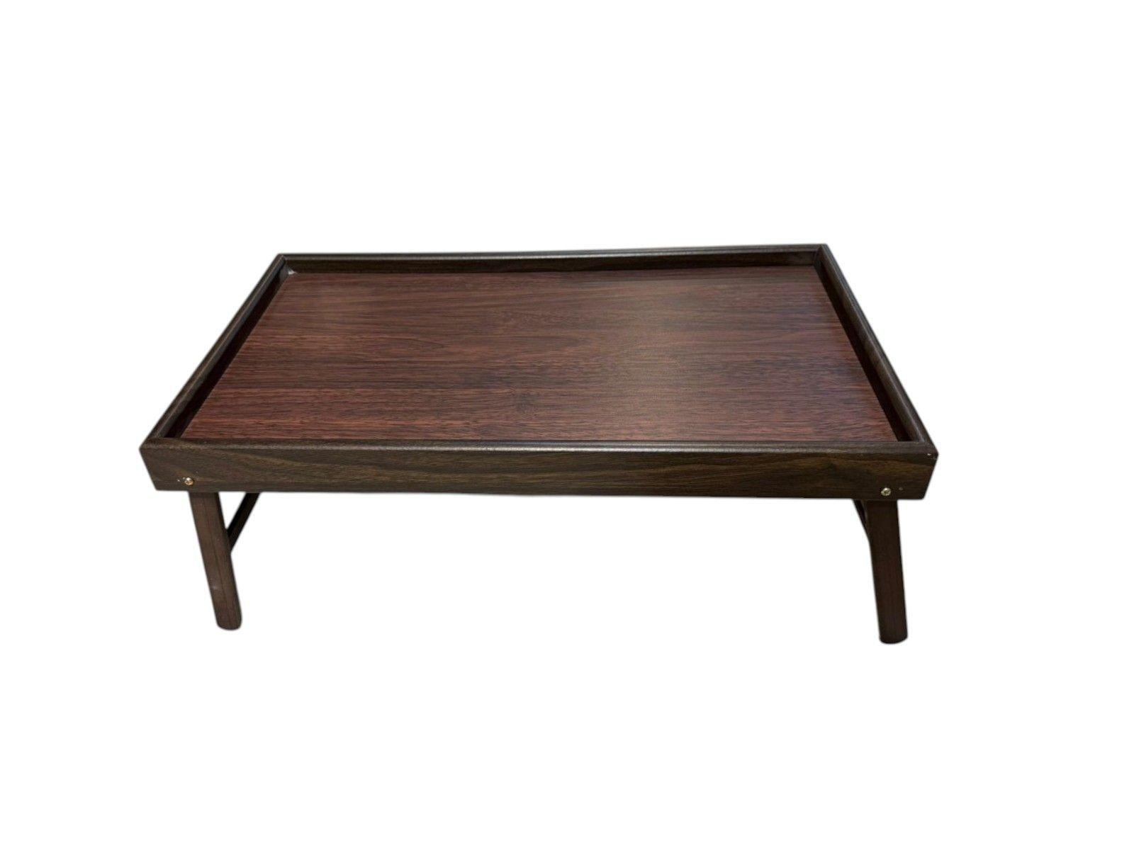 Mesa Bandeja De Bamb Para Cama Plegable 30x50-3