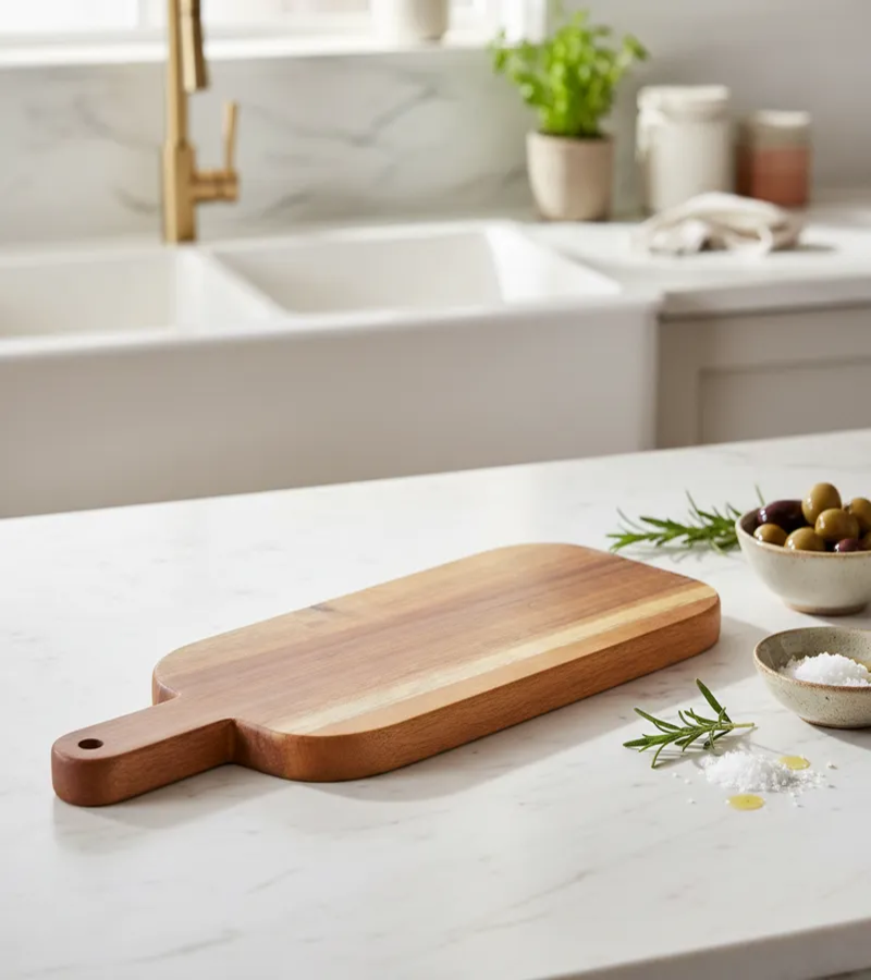 Tabla De Picoteo Picadillo De Madera Para Cocina-2