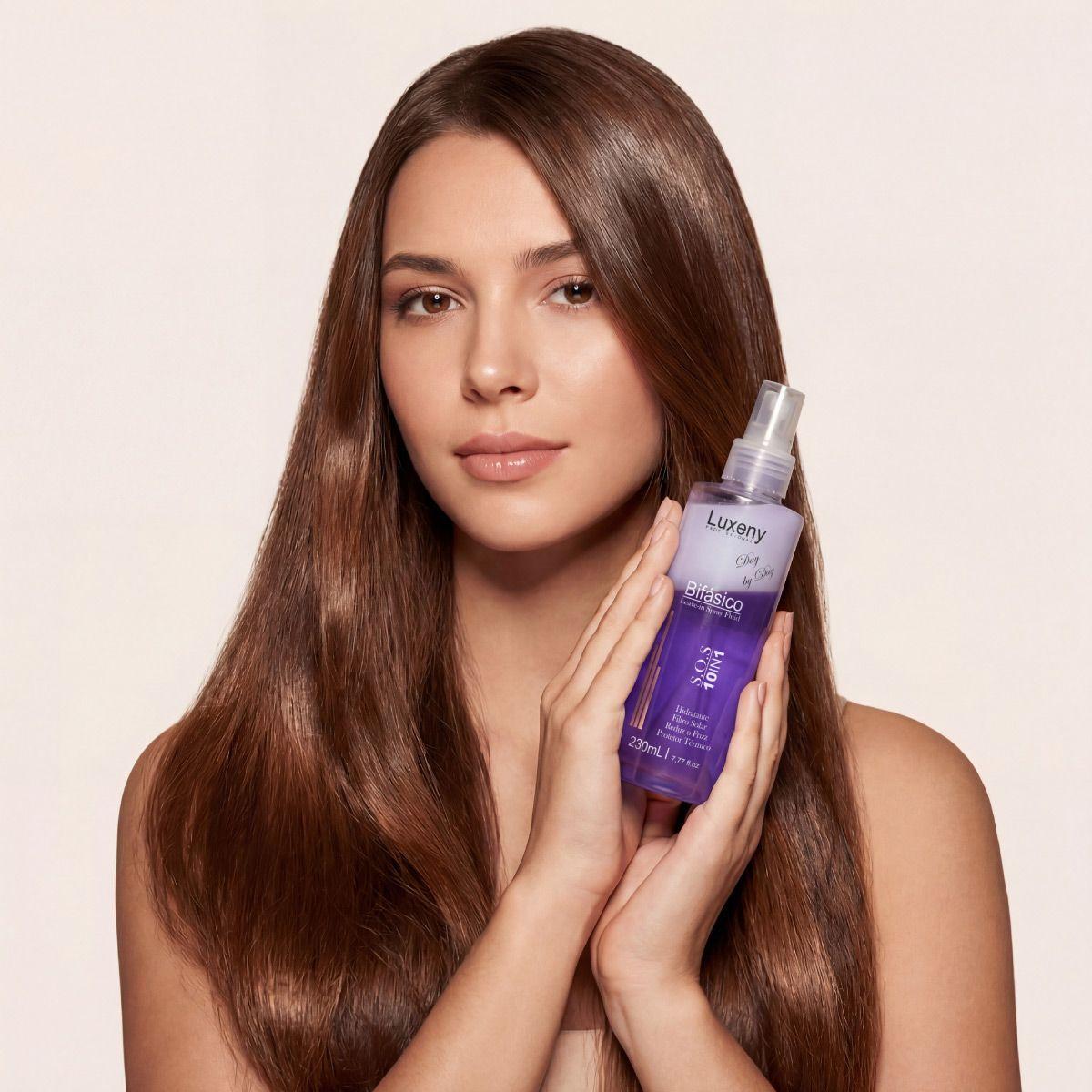 Spray Bifásico 10 en 1 Revitalizante para Cabello Luxeny 230 ml-4