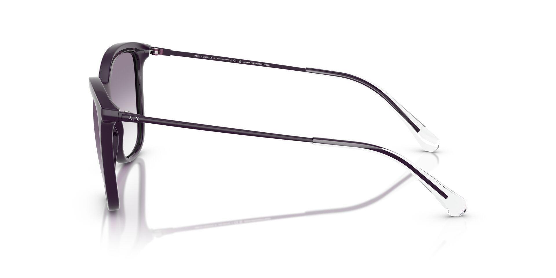 LENTE DE SOL ARMANI EXCHANGE | AX4151S 836479 - Púrpura oscuro brillante-2
