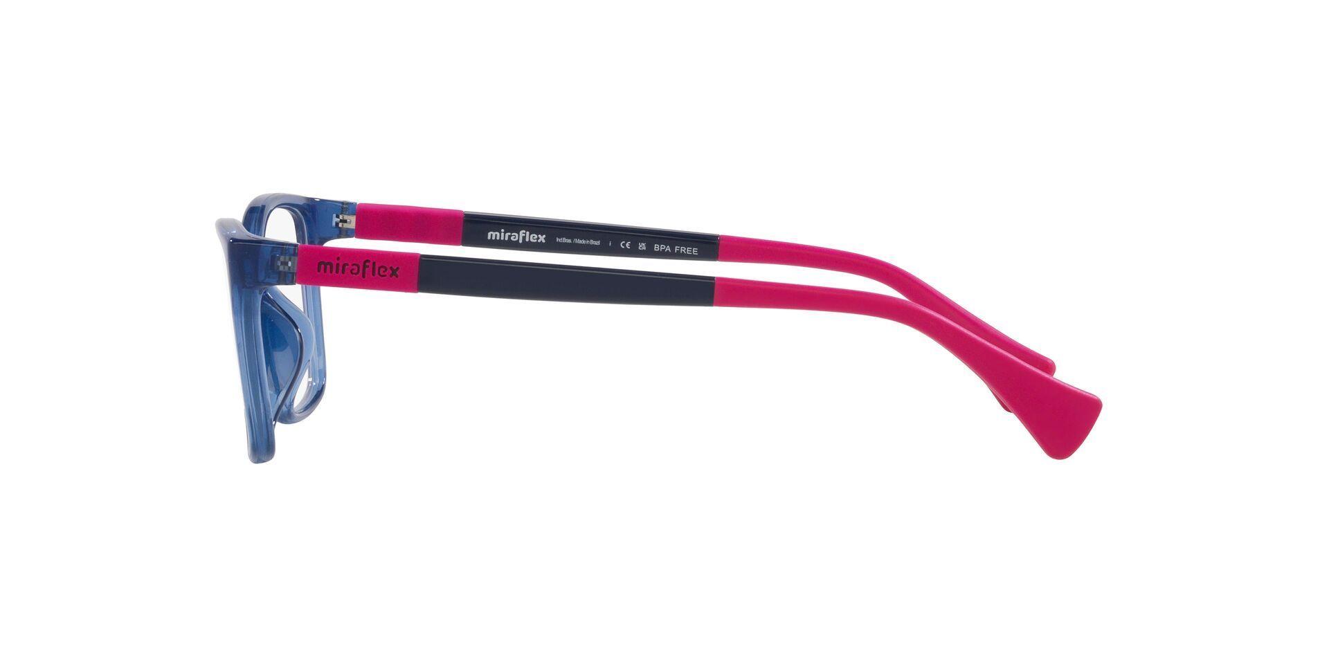 ARMAZÓN ÓPTICO MIRAFLEX | MF4017 L901 - Azul marino traslúcido-3