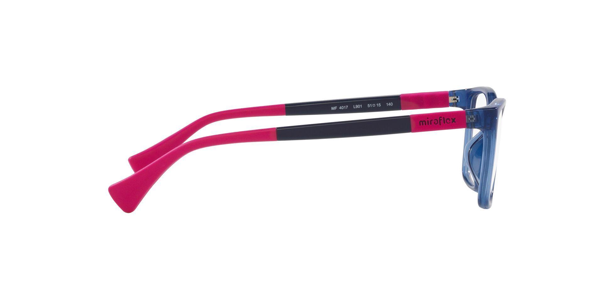 ARMAZÓN ÓPTICO MIRAFLEX | MF4017 L901 - Azul marino traslúcido-4