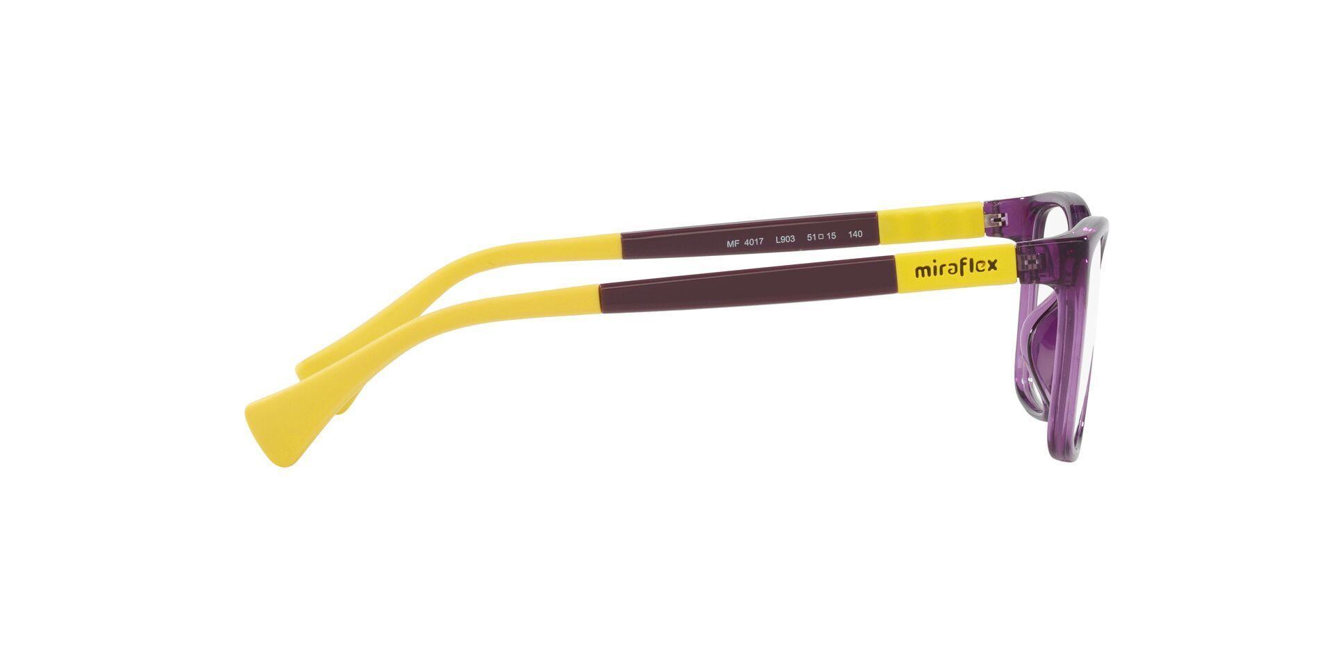 ARMAZÓN ÓPTICO NIÑOS MIRAFLEX | MF4017 L903 - Púrpura traslúcido-4