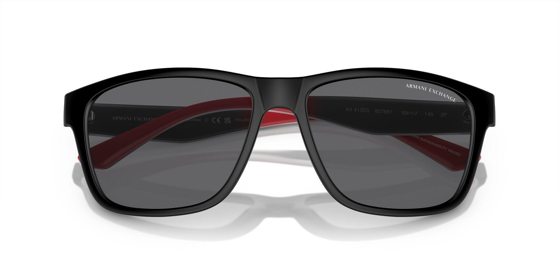 LENTE DE SOL ARMANI EXCHANGE | AX4135S 807881 - Negro mate-4