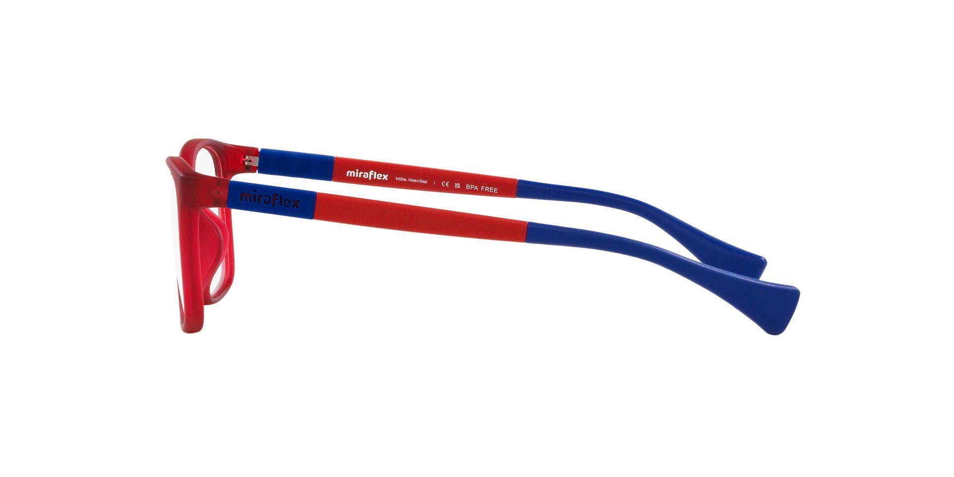ARMAZÓN ÓPTICO NIÑO MIRAFLEX | MF4016 L899 - Rojo traslúcido-3