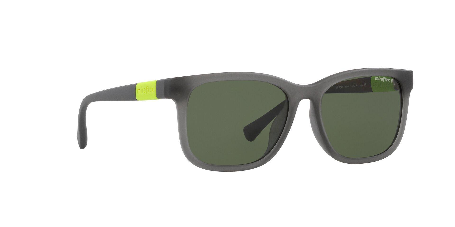 LENTE DE SOL NIÑOS  MIRAFLEX | MF1040 M566 - Gris mate traslúcido-3