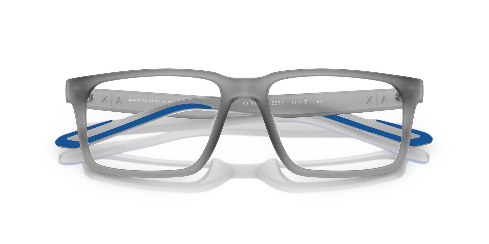 ARMAZÓN ÓPTICO ARMANI EXCHANGE | AX3118U 8363 - Gris opalescente mate-3