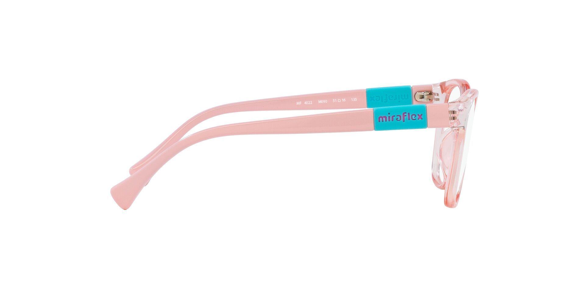 ARMAZÓN ÓPTICO NIÑA MIRAFLEX | MF4022 M090 - Rosa claro lechoso-5