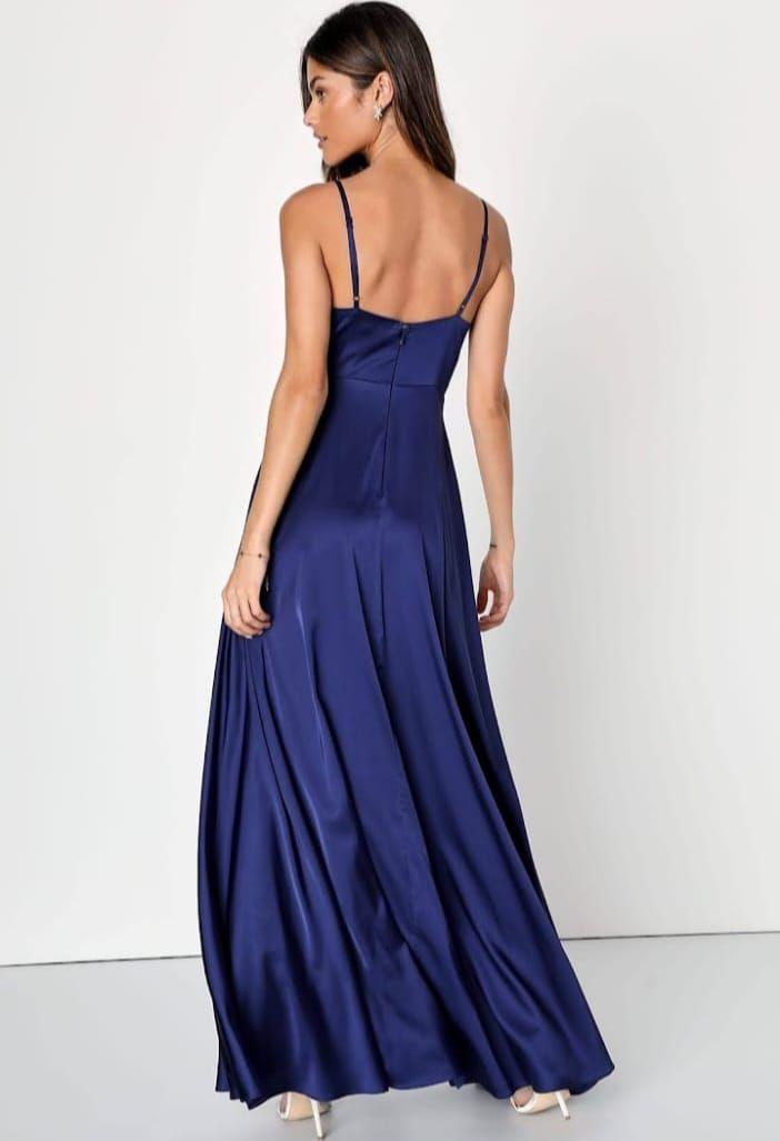Vestido Maxi Satin - Genesis-2