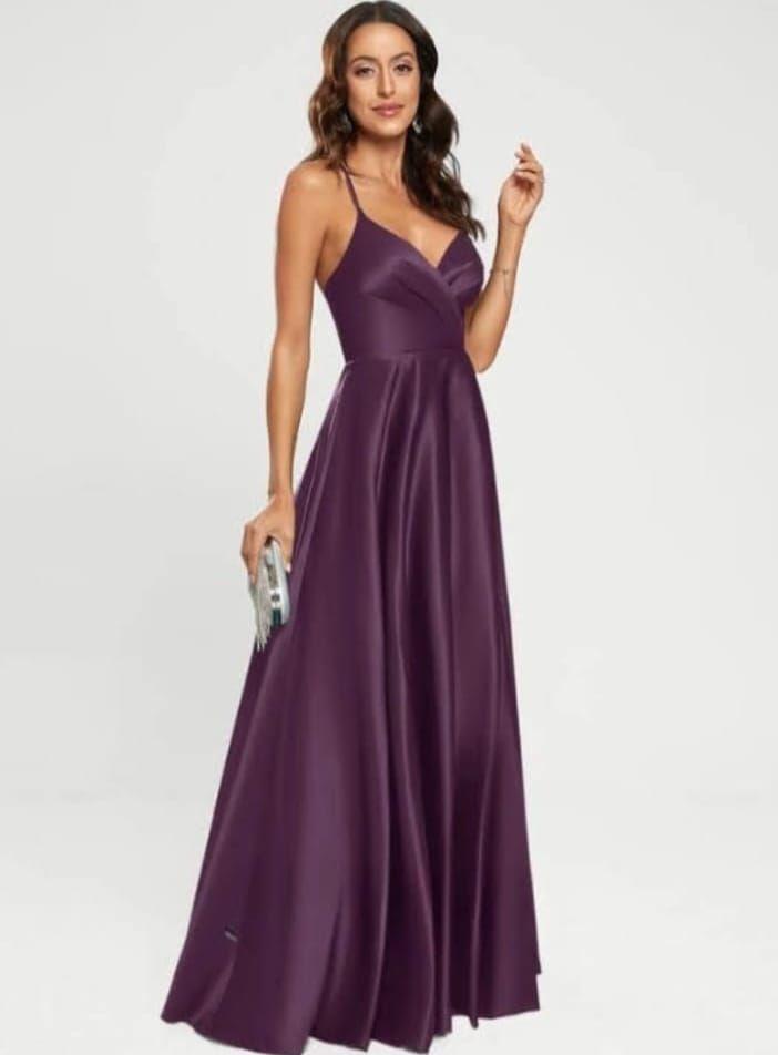 Vestido Maxi Satin - Genesis-3
