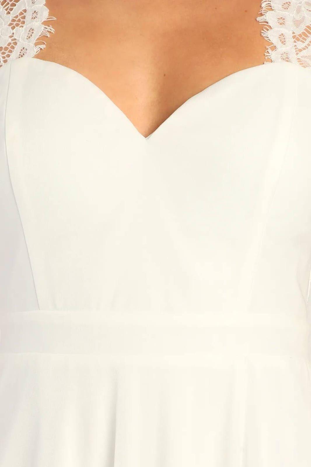 Maxi Vestido Blanco Novia - Agustina-3