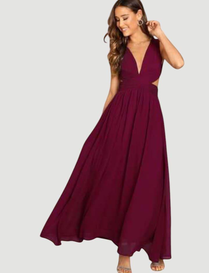 Vestido Maxi Largo - Valentina-0