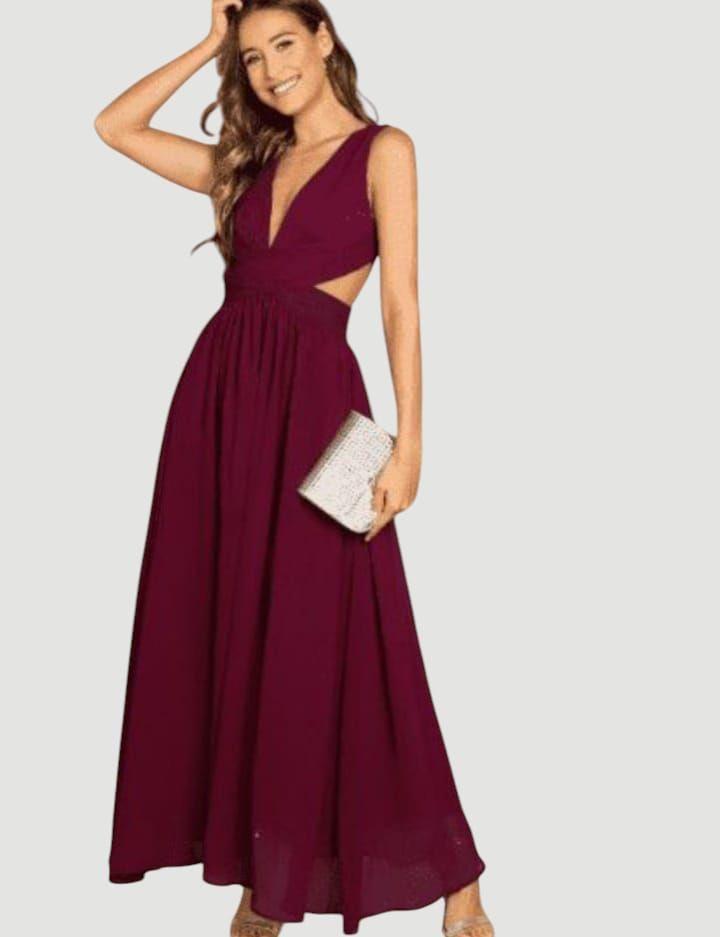 Vestido Maxi Largo - Valentina-1