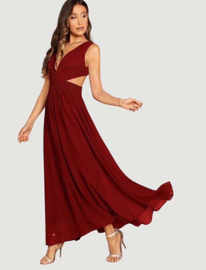 Vestido Maxi Largo - Valentina-3